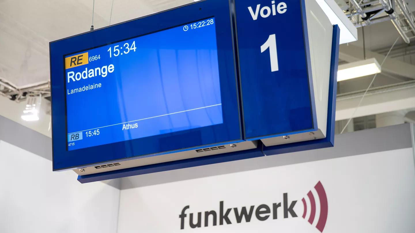 Funkwerk Fahrgastanzeiger